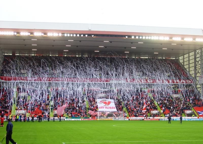 Aberdeen vs Celtic HOLMESDALE FANATICS ULTRAS